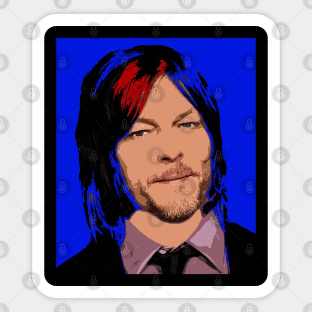 norman reedus Sticker by oryan80